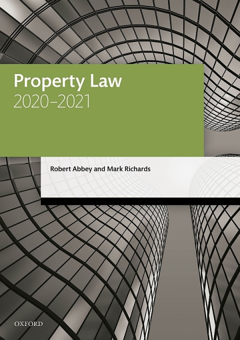 Book Property Law 2020-2021 free
