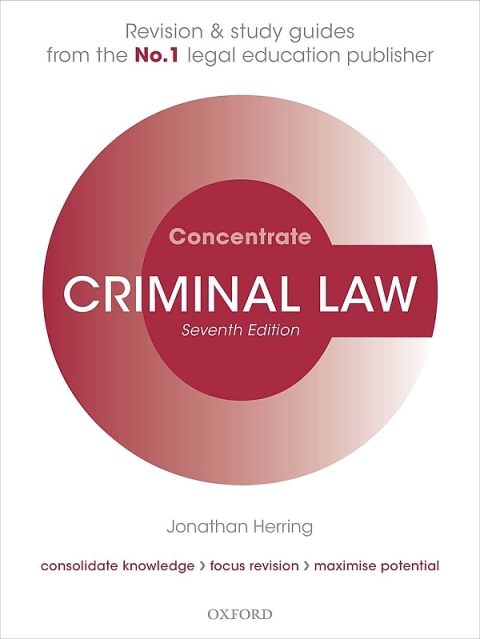 Book Criminal Law Concentrate free