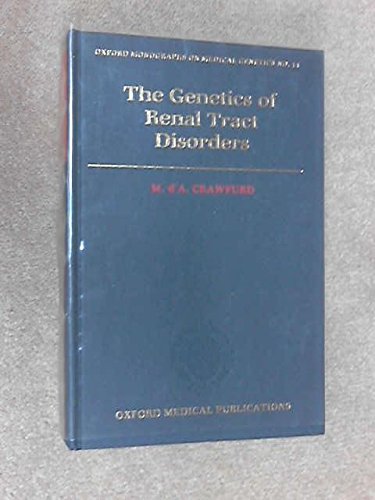 Book The genetics of renal tract disorders free