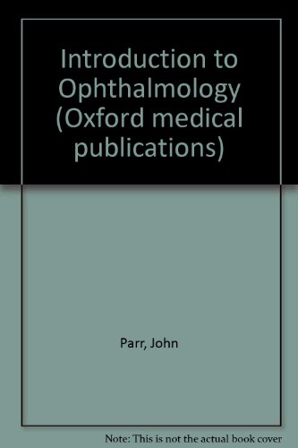 Book Introduction To Ophthalmology free