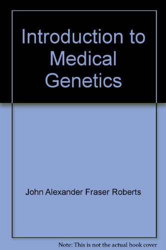 Book An introduction to medical genetics (Oxford medical publications) free