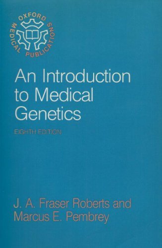 Book Introduction to Medical Genetics (Oxford Medical Publications) free