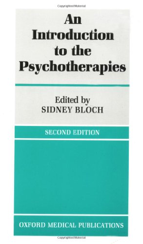 Book An Introduction to the Psychotherapies (Oxford Medical Publications) free