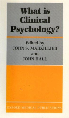 Book What is Clinical Psychology? (Oxford medical publications) free