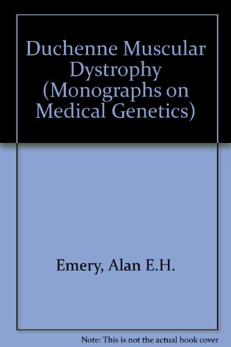 Book Duchenne Muscular Dystrophy (oxford Monographs On Medical Genetics) free