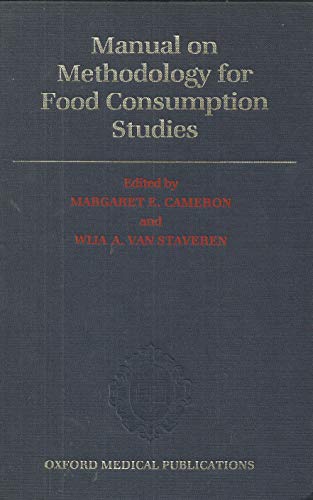 Book Manual on Methodology for Food Consumption Studies (Oxford Medical Publications) free