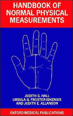 Book Handbook of Normal Physical Measurements (Oxford Medical Publications) free