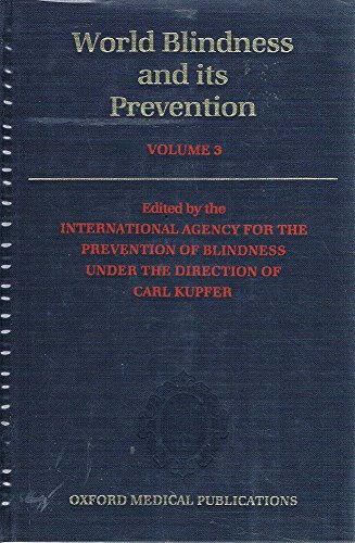 Book World Blindness and Its Prevention: Volume 3 (Oxford Medical Publications) free