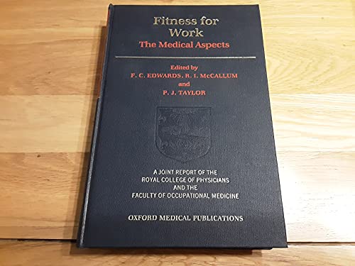Book Fitness for Work: The Medical Aspects (Oxford Medical Publications) free