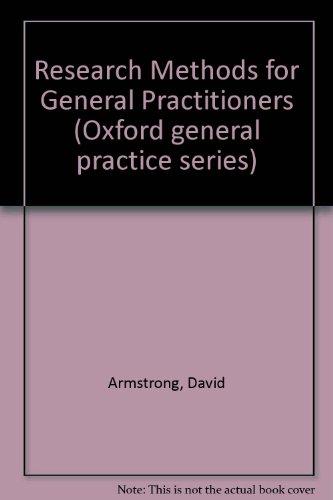Book Research Methods for General Practitioners (Oxford General Practice Series, 16) free