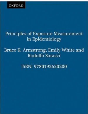 Book Principles of Exposure Measurement in Epidemiology (Monographs in Epidemiology and Biostatistics) free