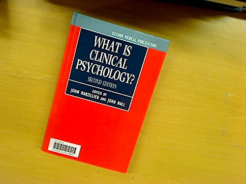 Book What is Clinical Psychology? (Oxford Medical Publications) free