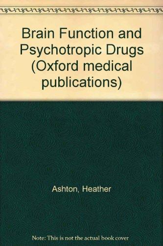Book Brain Function and Psychotropic Drugs (Oxford Medical Publications) free