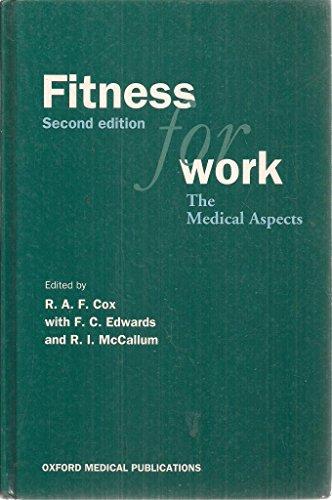Book Fitness For Work: The Medical Aspects (Oxford Medical Publications) free