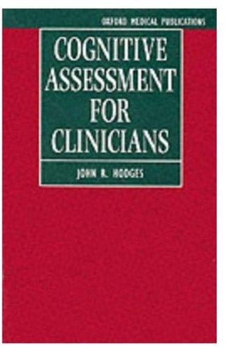 Book Cognitive Assessment for Clinicians (Paper) free