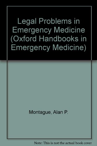 Book Legal Problems In Emergency Medicine free