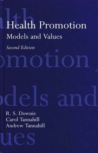 Book Health Promotion: Models and Values (Cloth) free