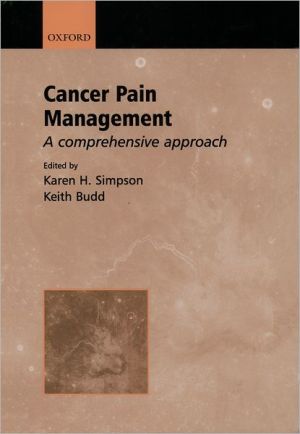 Book Cancer Pain Management: A Comprehensive Approach free