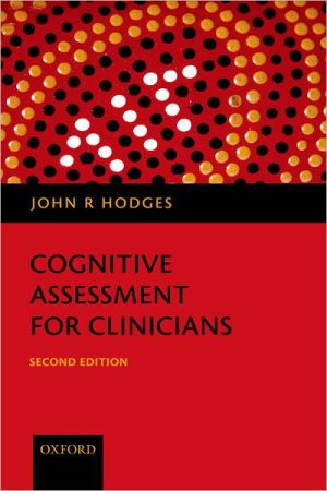 Book Cognitive Assessment for Clinicians free