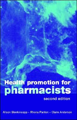 Book Health Promotion for Pharmacists (Oxford Medical Publications) free