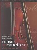 Book Music and Emotion: Theory and Research (Series in Affective Science) free