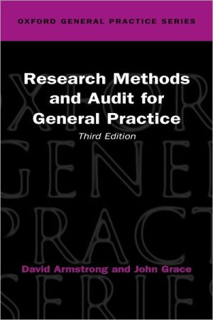 Book Research Methods and Audit for General Practice free