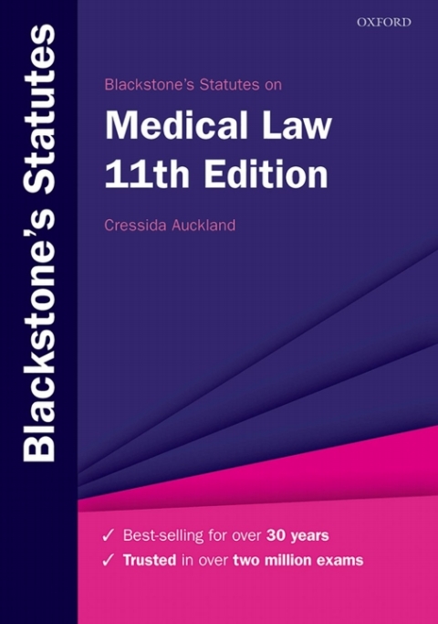Book Blackstone's Statutes on Medical Law free