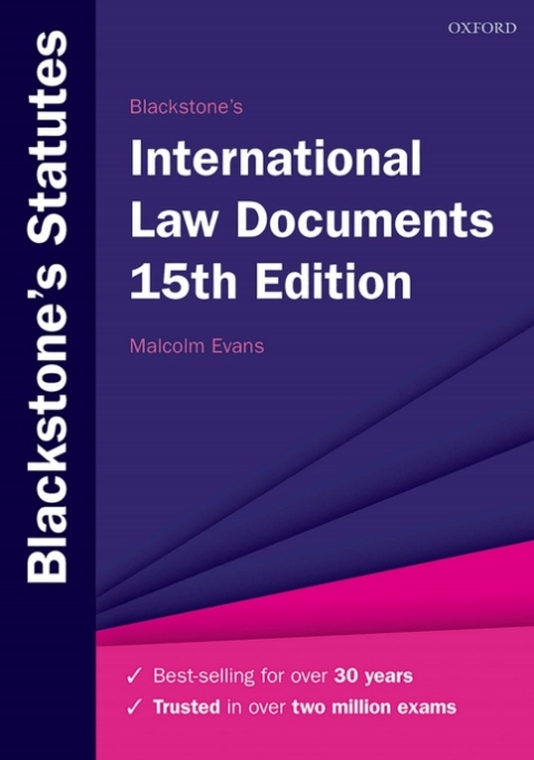 Book Blackstone's International Law Documents free