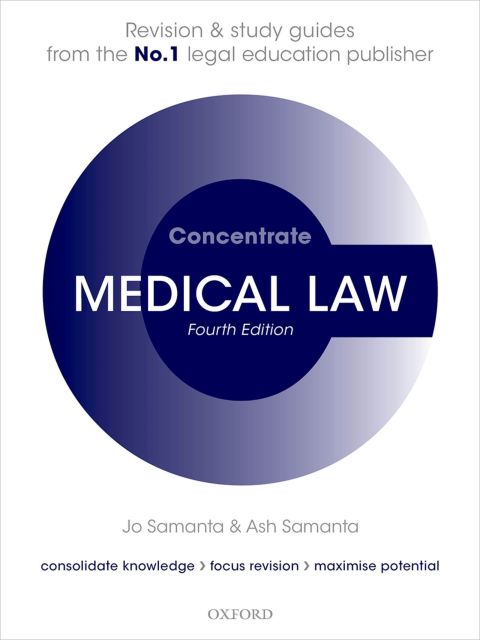 Book Medical Law Concentrate: Law Revision and Study Guide free
