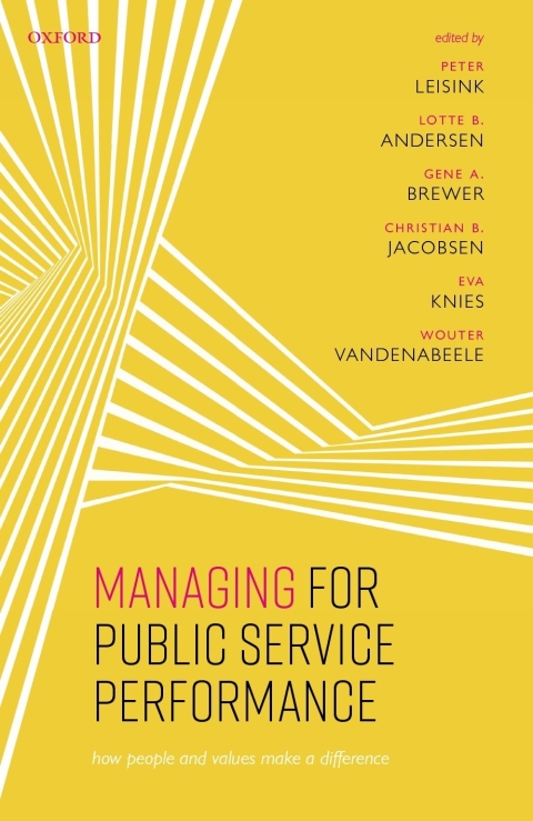 Book Managing for Public Service Performance free