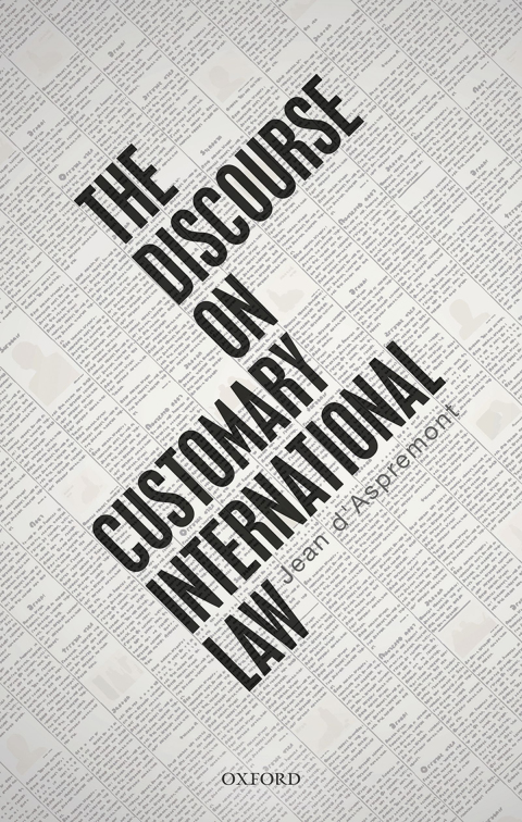 Book The Discourse on Customary International Law free