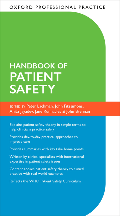 Book Oxford Professional Practice: Handbook of Patient Safety free