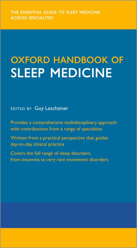 Book Oxford Handbook of Sleep Medicine (Oxford Medical Handbooks) free
