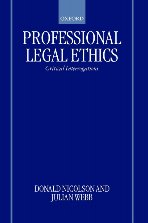 Book Professional Legal Ethics free