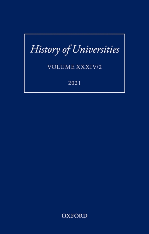 Book History of Universities: Volume XXXIV/2 free