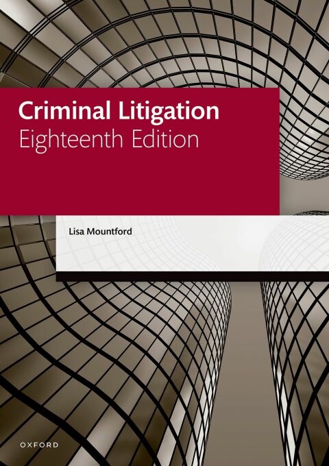 Book Criminal Litigation free