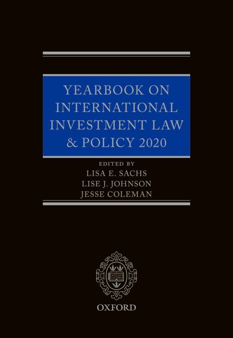 Book Yearbook on International Investment Law & Policy 2020 free