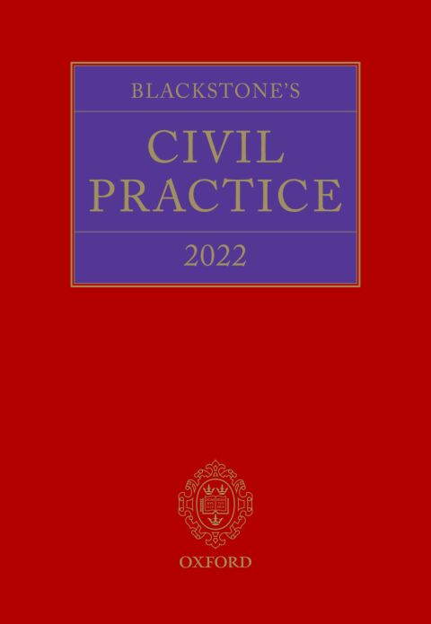 Book Blackstone's Civil Practice 2022 free
