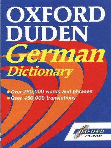 Book Oxford Duden German Dictionary Cd-rom free