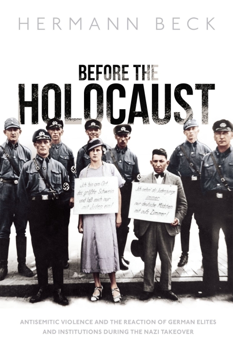 Book Before the Holocaust: Antisemitic Violence and the Reaction of German Elites and Institutions during the Nazi Takeover free