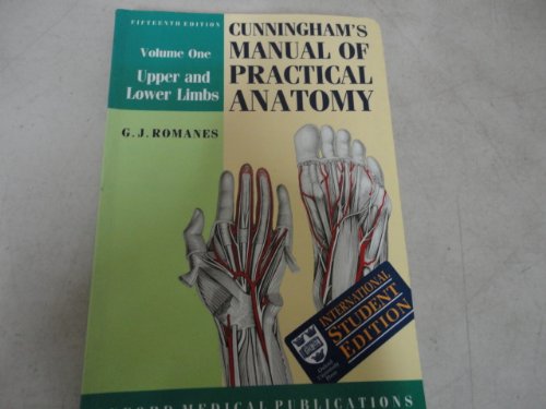 Book Cunningham's Manual of Practical Anatomy: Upper and Lower Limbs (International Student Edition) free