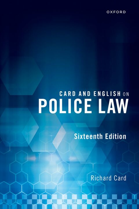 Book Card and English on Police Law free