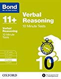 Book Bond 11+: Maths, English, Verbal Reasoning, Non-verbal Reasoning: 10 Minute Tests: 8-9 years Bundle free