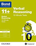 Book Bond 11+: Verbal Reasoning: 10 Minute Tests free