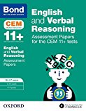 Book Bond 11+: English and Verbal Reasoning: Assessment Papers for the Cem 11+ Tests free