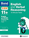 Book Bond 11+: English & Verbal Reasoning: Cem 10 Minute Tests free