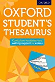 Book Oxford Students Thesaurus 2016 free