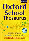 Book Oxford School Thesaurus free