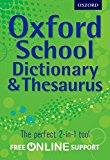Book Oxford School Dictionary & Thesaurus free