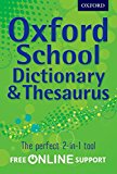 Book Oxford Combined Dictionary/Thesaurus 2012 free